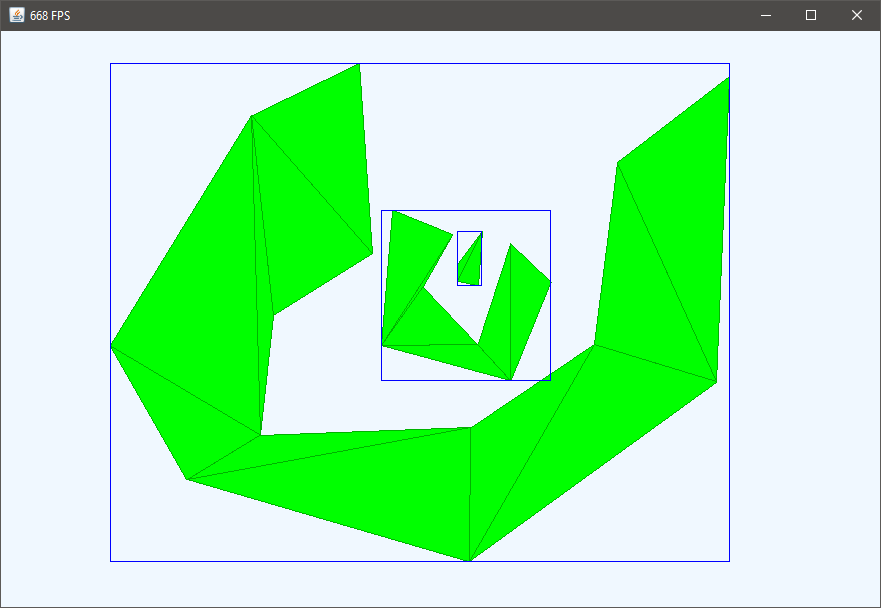Triangulated Polygon Collision screenshot